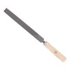 Wood Handle Metal work File Medium Flat 200mm TE-2