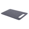 Luciano Plastic Cutting Board, 9.75 x 5.87 inches, Grey