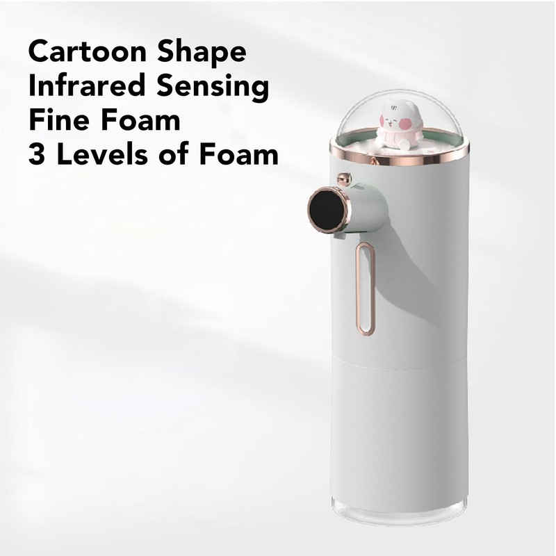 Automatic Hand Soap Dispenser Touchless Rechargeable Auto Detection 3 Levels