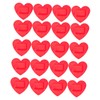 BESPORTBLE 60sheets Heart-shaped Breathable Patches for Boys and Girls and