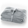 DecoKing Cuddly Microfiber Blanket Bedspread Fleece Faux Fur Blanket Fluffy