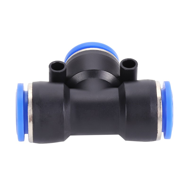 35Pcs OD 4/6/8/10/12/14/16mm Air Hose Pneumatic 3 Way Tee Union