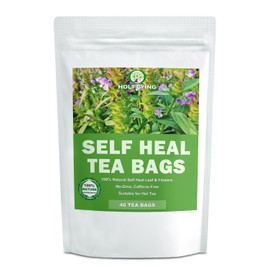 HOLFLYING - Té autocurable 100% natural, 40 bolsitas de té, Prunella vulgaris, té puro de auto-curación, sin aditivos, sin OMG - 0 oz - T...