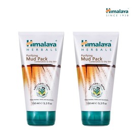 Himalayan Mud Wash-Off Pack 150ml x2 / 히말라야  머드 워시오프 팩 150ml x2