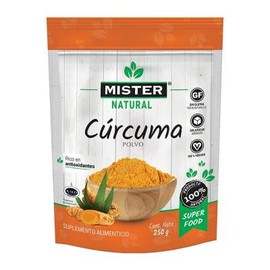 Suplemento alimenticio Mister Natural cúrcuma en polvo 250 g