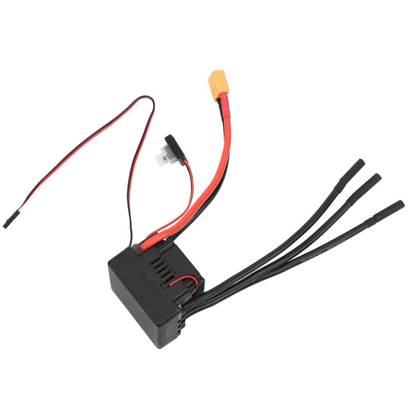 80A Waterproof Brushless ESC Electric Speed Controller Accessory for 1/8