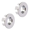 Sink Hole Cover 2 Pack Bathroom Sink Basin Trim Overflow