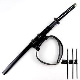 OKSs Katana Sword Belt,Practice Sword Leather Belt,Pirate Sword Belt,Cosplay Sword Belt （1/PC Sword Holder Belt (OneSword) Black