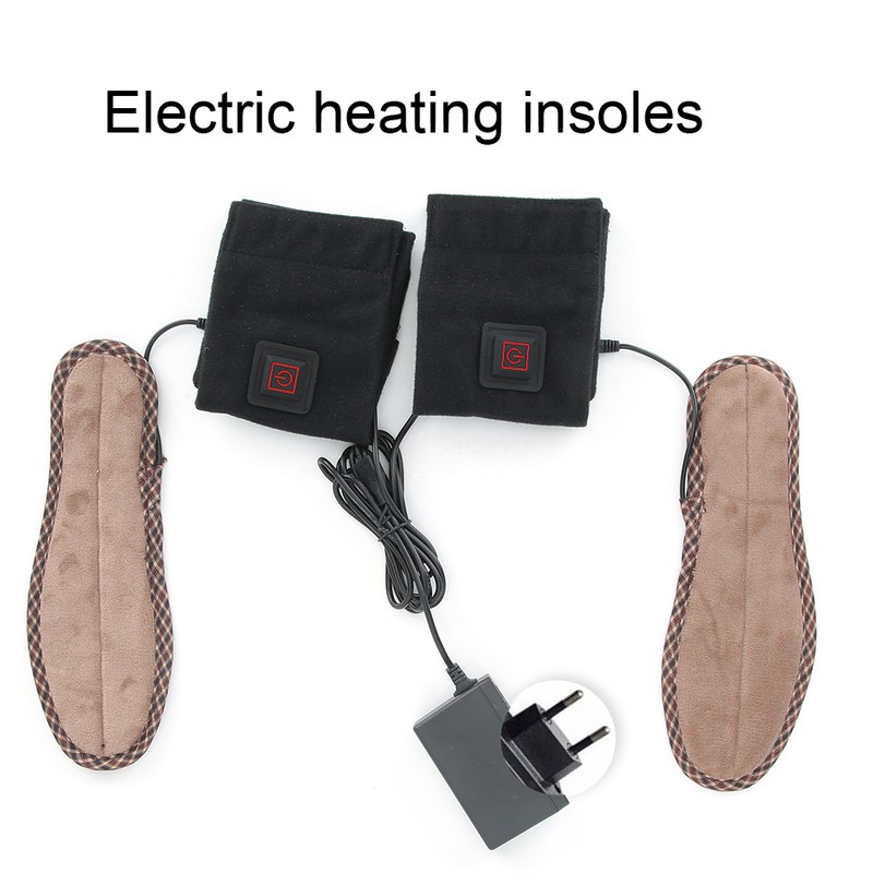 Winter Electric Heating Insoles Foot Warming Pad Mat Heating Insoles