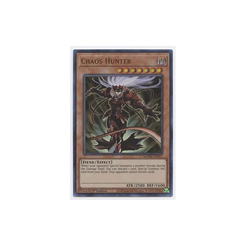 Chaos Hunter - MAMA-EN051 - Ultra Rare - 1st Edition