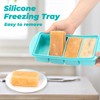 Zoruam Soup Freezer Container, 2 Packs Silicone Freezer Mould with