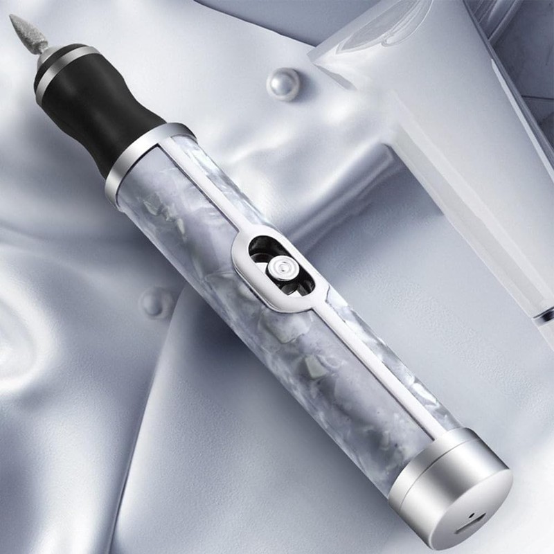 Snblzhef Electric Nail File Thick Toenails 4 Speeds Cordless Acrylic