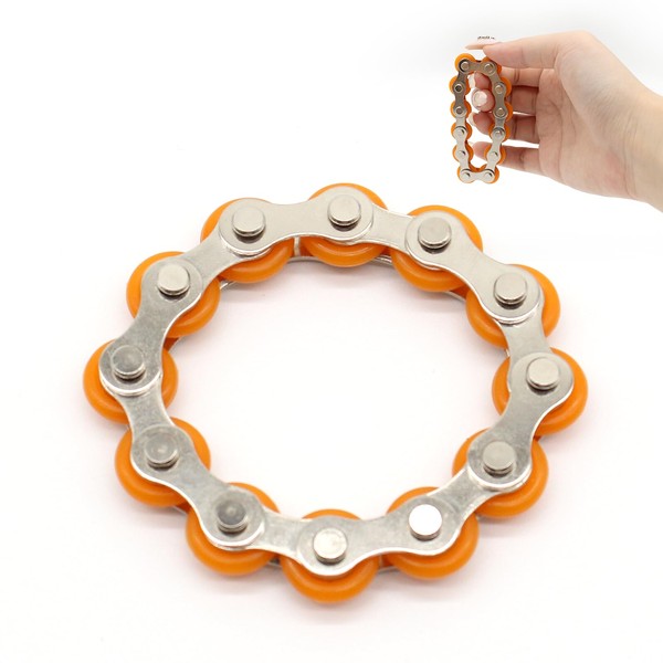 Ryvera Anti-Stress Toy, Infinite Chain Game Set, Fidget Flippy Chain