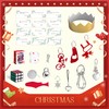 Christmas Crackers, 12 Pack Christmas No Snap Party Favors with