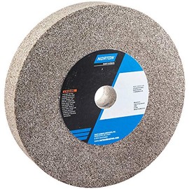 NORTON 66253161393 10'' X 1-1/2'' X 1-1/4'' GP COARSE Type 01 Straight Gemini Bench & Pedestal Grinding Wheel