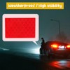 FRANIMO 1 Set Red Reflective Decals Required by New Jersey