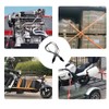 Bicycle Pannier Rack, 3 Pieces Pannier Rack, Mountain Bike Tie