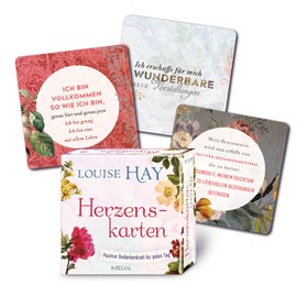 Herzenskarten: Positive Gedankenkraft für jeden Tag. 64 Affirmationskarten