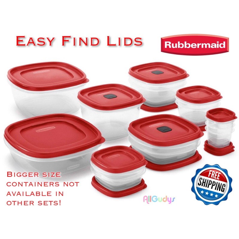 Rubbermaid 28pc Easy Find Lids Food Storage Set