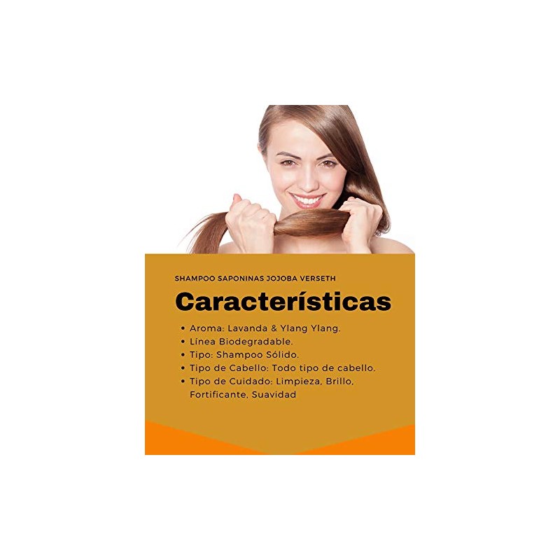 Verseth - Kit Shampoo + acondicionador en barra, anticaída y