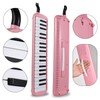 37 Keys Melodica Instrument Melodica Air Piano Keyboard with 2