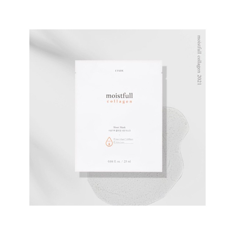 5+5 Moisture-filled collagen sheet mask, 10 sheet mask pack, mask