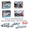 AGM MASTECH Extension Set #2-8 Piece Curved Track Expansion Accessory