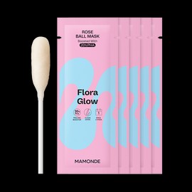 Mamonde [마몽드][5개입] 플로라글로우 로즈 볼마스크 [Mamonde][5 pieces] Flora Glow Rose Ball Mask