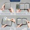 VON HEESEN Leather Wallet with RFID Protection - Wallet for