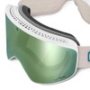 SIROKO - OTG Snowboard and Ski Goggles with Zeiss GX