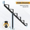 Toriexon Steel Stair Step Riser 6-Step, Metal Stair Stringer with