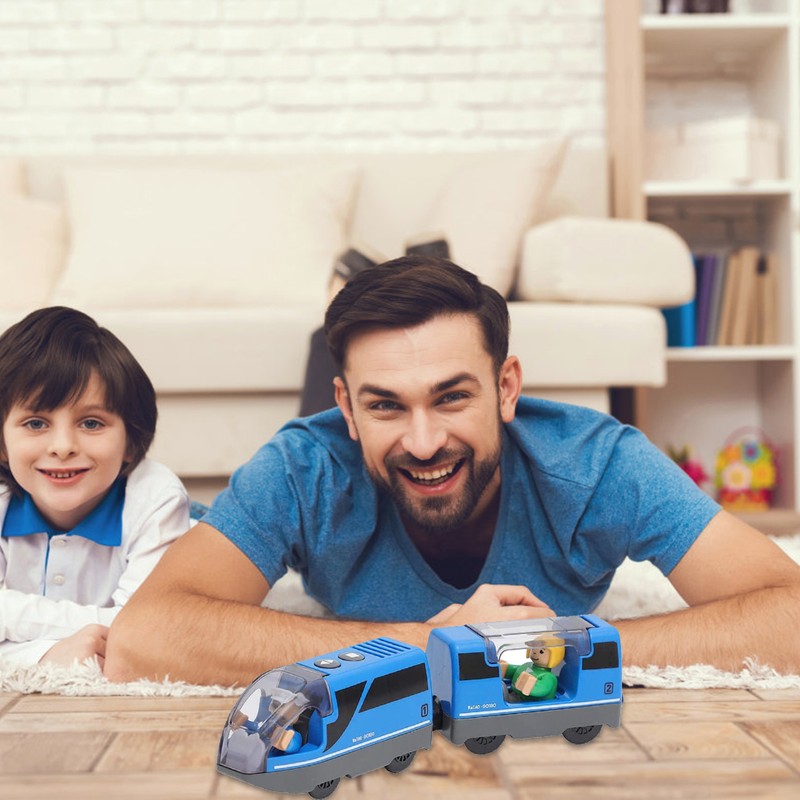 Battery Operated Action Locomotive Train Electric Train Toy Magnetic Electric