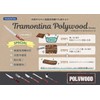 TRAMONTINA Big Table Fork, 8.7 inches (22 cm), Polywood