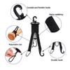 Dongawin Fence Hook,Baseball Softball Gear Hanger，Baseball Bat Holder with Glove