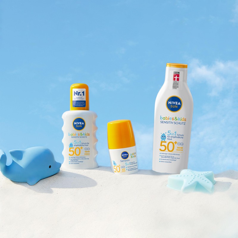 NIVEA SUN Babies & Kids Sensitive 5-in-1 Sun Cream Roll-On