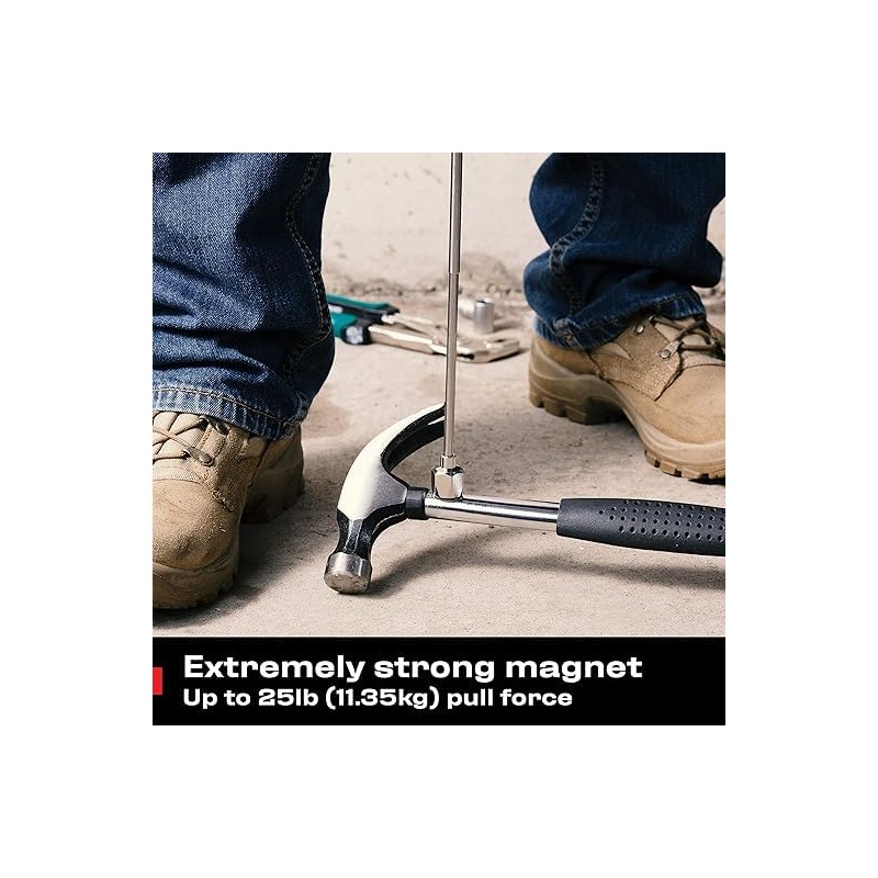 SOVYOULIVE 16bs Magnetic Telescoping Pick Up Tool for Small Metal
