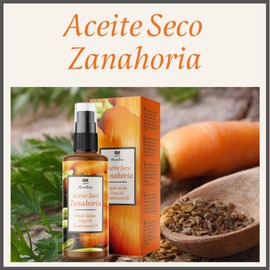 QKnatur Dry Carrot Oil 100ml Fast Absorption Natural Solar Tan Moisturizes, Rejuvenates and Gives Skin Luminosity