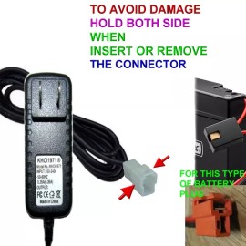 KHOI1971 WALL charger AC adapter FOR 0296 Kid Motorz Lil Patrol POLICE motorcycle ride on