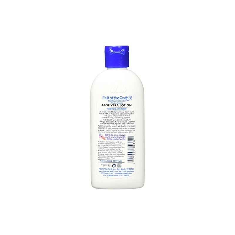 Fruit of the Earth Aloe Vera Lot, 4 oz.