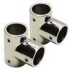 SUS316 Awning Tent, Self-made Stainless Steel Joint Pipe Mounting Bracket,