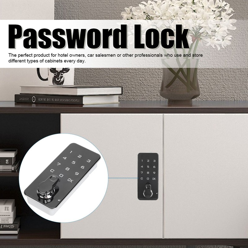 Electronic Touching Screen File Cabinet Password Lock Smart Electronic Lock