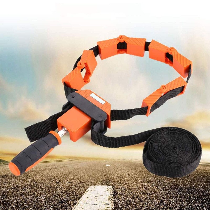 Nylon Woodworking Frame Band Strap Clamp Holder, Multifunction Binding Belt