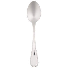 Arasawa Seisakusho Alpha Pearl Line Demitasse Spoon, 18-8 Stainless Steel