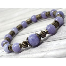 Vintage-Stil Armband für Frauen in blauem Quarz