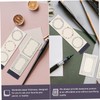 Parliky 2pcs Paper Notepads Portable Memo Pad Office Message Pads