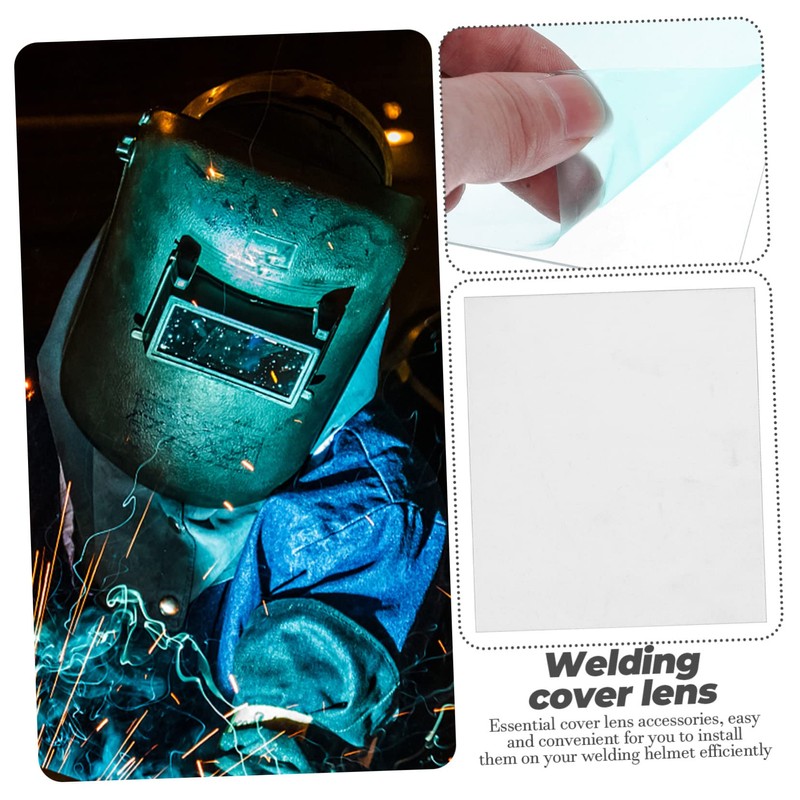 GRIRIW Essential for Welding Gear 10pcs Auto Darkening Welding Lens