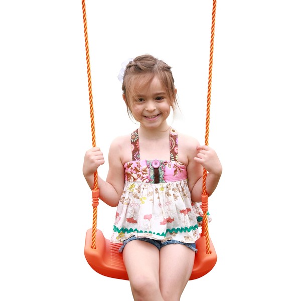 Kids Outside Swings for Swingset - Childrens Outdoor Playset Seat, Replacement Swing, Children Indoor Playground Set Child Accessories Parts Fun Backyard, Birthdays