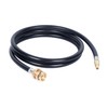 GasSaf 6FT Quick Connect Propane Hose for RV to Grill,