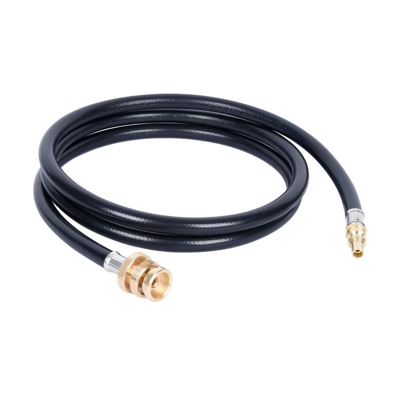 GasSaf 6FT Quick Connect Propane Hose for RV to Grill,