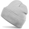 styleBREAKER Unisex Beanie Knitted Hat Solid Color, Fine Knit Hat